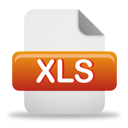 Ícone de download do arquivo XLS