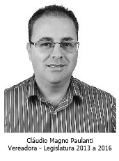 Cláudio Magno Paulanti- Vereador